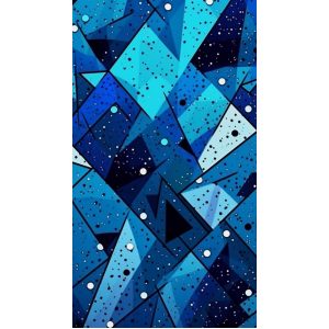Geometric background - Πίνακας σε καμβά