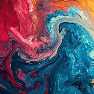 Gradient effects - Πίνακας σε καμβά