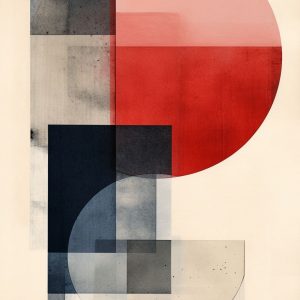 Graphic shapes - Πίνακας σε καμβά