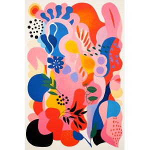 Matisse shapes - Πίνακας σε καμβά