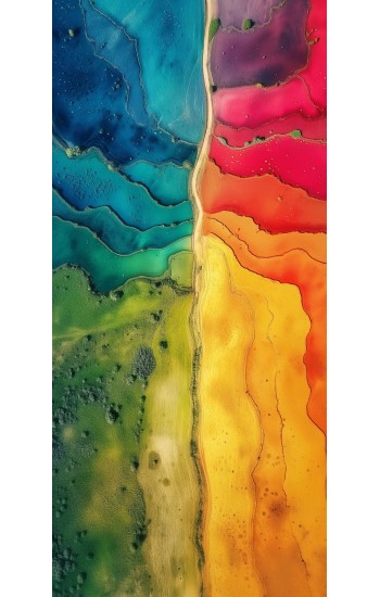 Rainbow colors - Πίνακας σε καμβά