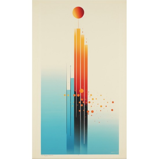 Rainbow - Πίνακας σε καμβά