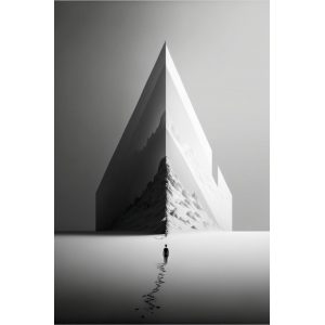 White mountain 2 - Πίνακας σε καμβά