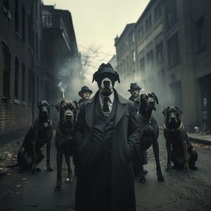 Dane - Mafia animals - Πίνακας σε καμβά