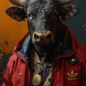 Bull - Πίνακας σε καμβά