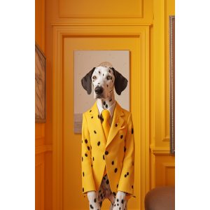 Dalmatian elegance 2 - Πίνακας σε καμβά