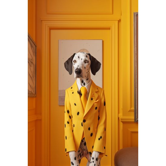 Dalmatian elegance 2 - Πίνακας σε καμβά Dalmatian elegance 2 - Πίνακας σε καμβά