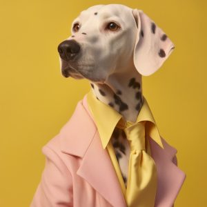 Dalmatian elegance - Πίνακας σε καμβά