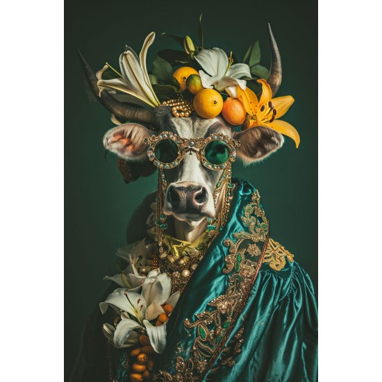 Funky cow - Πίνακας σε καμβά