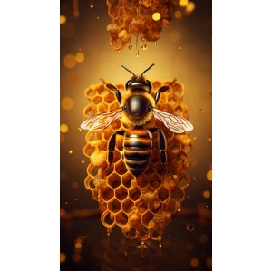 Honey bee - Πίνακας σε καμβά