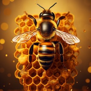 Honey bee - Πίνακας σε καμβά