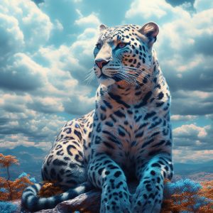 Leopard queen - Πίνακας σε καμβά