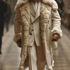 Lion in fashion - Πίνακας σε καμβά Lion in fashion - Πίνακας σε καμβά