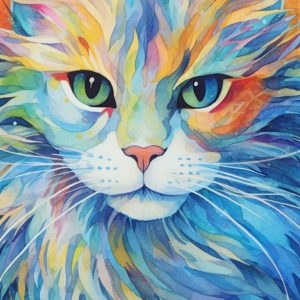 Magnificent cat - Πίνακας σε καμβά