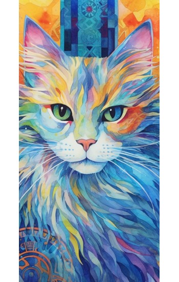 Magnificent cat - Πίνακας σε καμβά