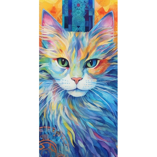 Magnificent cat - Πίνακας σε καμβά Κάδρα / Καμβάδες