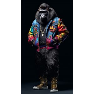 Planet of the apes - Πίνακας σε καμβά