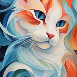 Sassy cat - Πίνακας σε καμβά