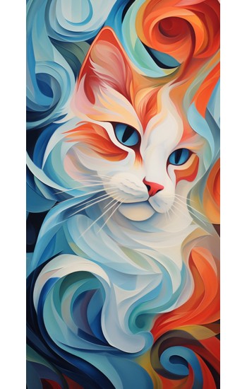 Sassy cat - Πίνακας σε καμβά