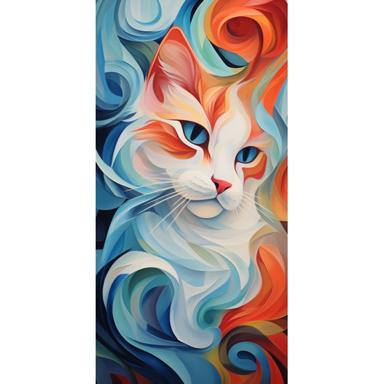 Sassy cat - Πίνακας σε καμβά Κάδρα / Καμβάδες