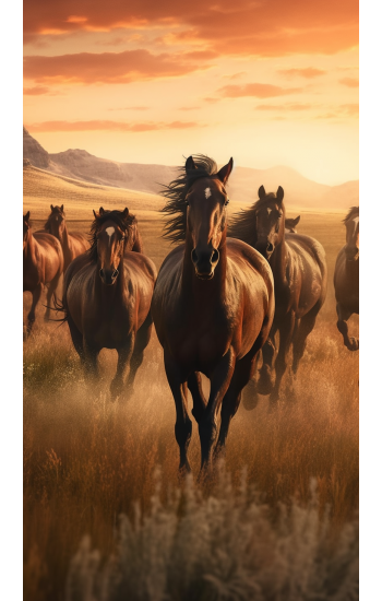 Wild horses - Πίνακας σε καμβά