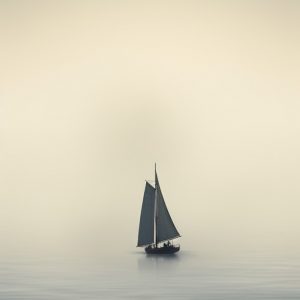 A small schooner - Πίνακας σε καμβά A small schooner - Πίνακας σε καμβά