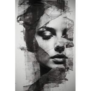 Woman's consciousness - Πίνακας σε καμβά
