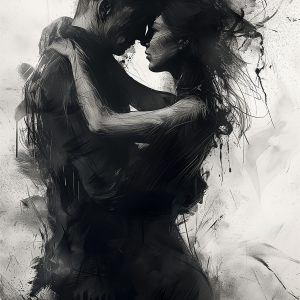 Shadow couple - Πίνακας σε καμβά Shadow couple - Πίνακας σε καμβά