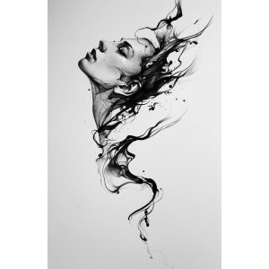 Surrealistic tattoo - Πίνακας σε καμβά