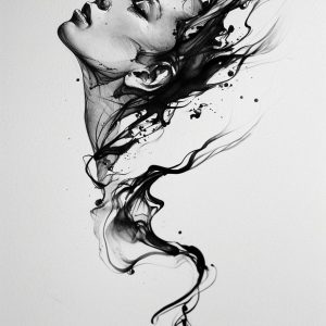 Surrealistic tattoo - Πίνακας σε καμβά