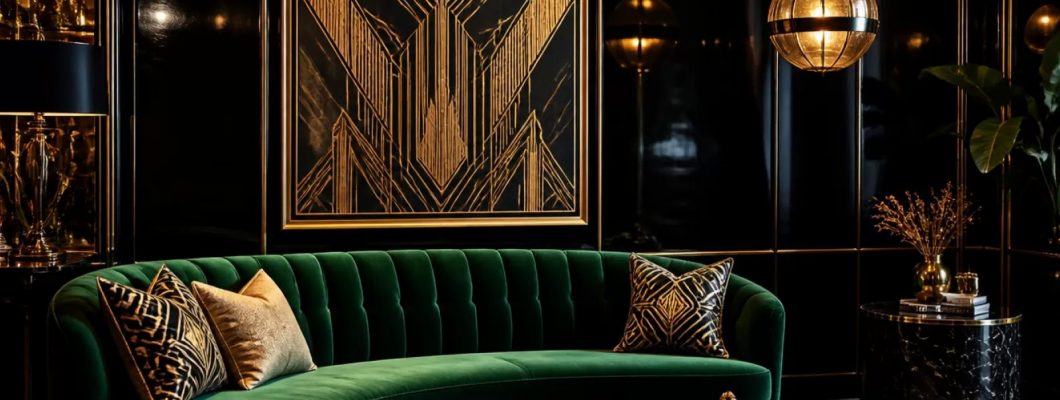 Neo Deco: Η Art Deco επιστρέφει με μαύρο, σμαραγδί και χρυσό Neo Deco: Η Art Deco επιστρέφει με μαύρο, σμαραγδί και χρυσό