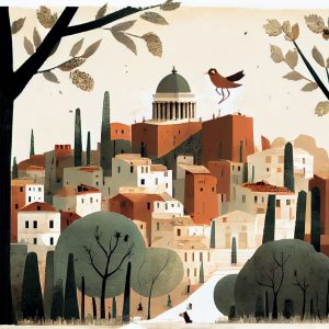 Athens capital - Πίνακας σε καμβά Athens capital - Πίνακας σε καμβά