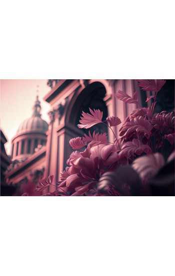 Flowers in paris - Πίνακας σε καμβά