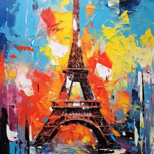 Gateway in Paris - Πίνακας σε καμβά Gateway in Paris - Πίνακας σε καμβά