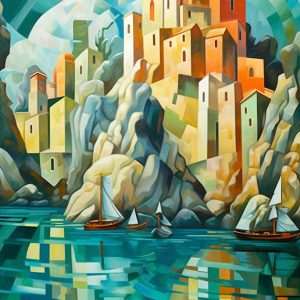 Island - Πίνακας σε καμβά Island - Πίνακας σε καμβά