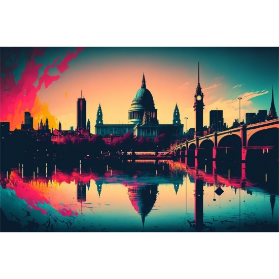 London bridge 2 - Πίνακας σε καμβά Κάδρα / Καμβάδες