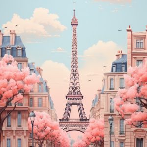 Minimal Paris - Πίνακας σε καμβά Minimal Paris - Πίνακας σε καμβά