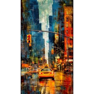 Morning in NYC - Πίνακας σε καμβά