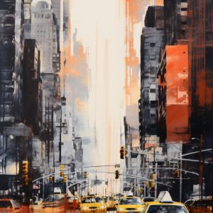 New York city 1970s - Πίνακας σε καμβά New York city 1970s - Πίνακας σε καμβά
