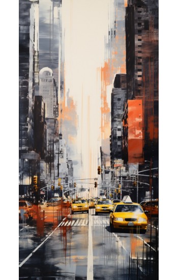 New York city 1970s - Πίνακας σε καμβά