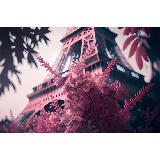 Paris eiffel tower 3 - Πίνακας σε καμβά Κάδρα / Καμβάδες