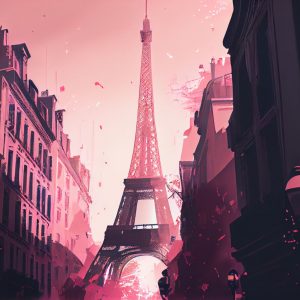 Paris eiffel tower 4 - Πίνακας σε καμβά Paris eiffel tower 4 - Πίνακας σε καμβά