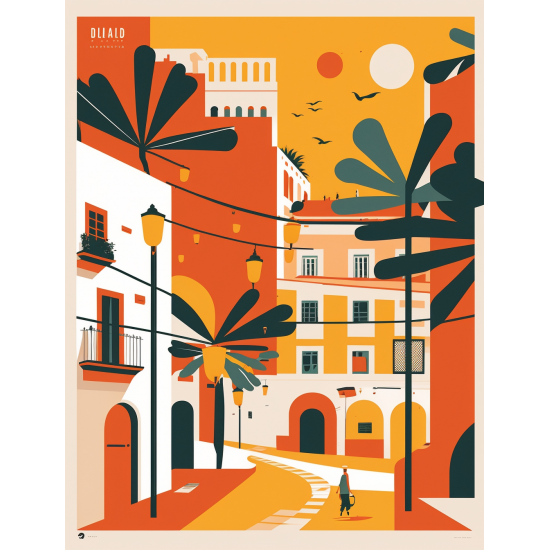 Port of Lisbon - Πίνακας σε καμβά