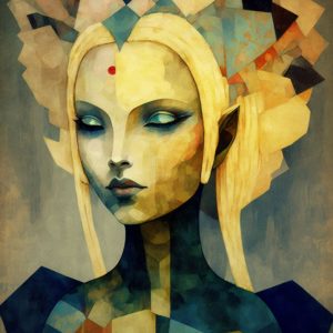 Girl portrait - Πίνακας σε καμβά