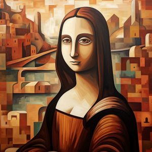Mona Lisa - Πίνακας σε καμβά