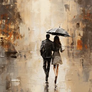 Stay close to me - Πίνακας σε καμβά
