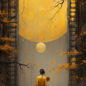 The moon of mid Autumn - Πίνακας σε καμβά