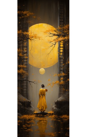 The moon of mid Autumn - Πίνακας σε καμβά