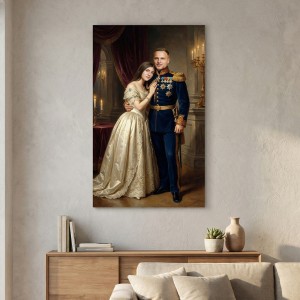 Couple Goals Portrait - Βασιλικό Ρομάντζο ή Action Duo (Για Ζευγάρια)