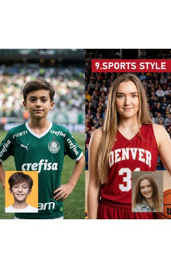 Sports Star Portrait - Γίνε Παίκτης της Αγαπημένης σου Ομάδας